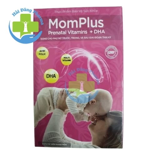 MomPlus Prenatal Vitamins + DHA Syntech